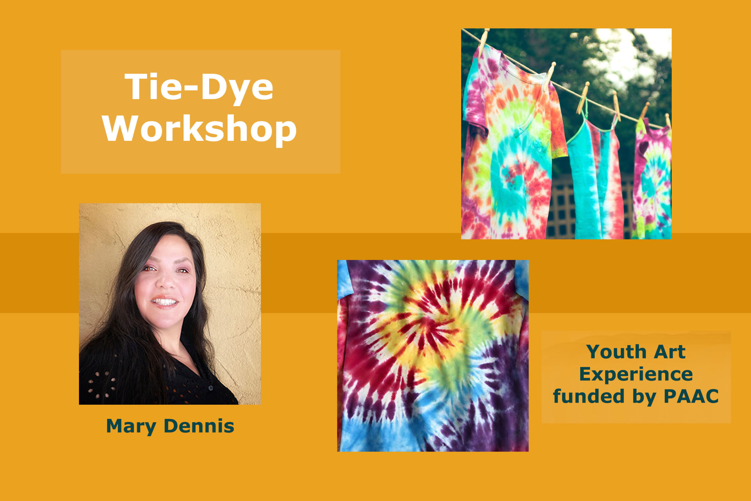 Youth Class - Tye-Dye workshop with Mary Dennis